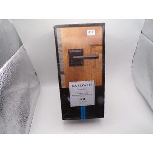 Baldwin Prestige Series Torrey Lever Venetian Bronze Door Handle Square Rosette